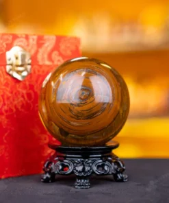 Quả Cầu Phong Thủy Đá Mắt Hổ - 0,67kg - M2769067
