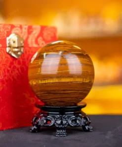 Quả Cầu Phong Thủy Đá Mắt Hổ - 0,69kg - M2769069