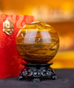 Quả Cầu Phong Thủy Đá Mắt Hổ - 0,78kg - M2769078