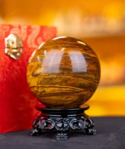 Quả Cầu Phong Thủy Đá Mắt Hổ - 0,78kg - M2769078