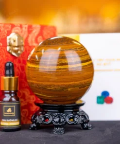 Quả Cầu Phong Thủy Đá Mắt Hổ - 0,82kg - M2769082