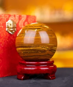 Quả Cầu Phong Thủy Đá Mắt Hổ - 0,82kg - M2769082