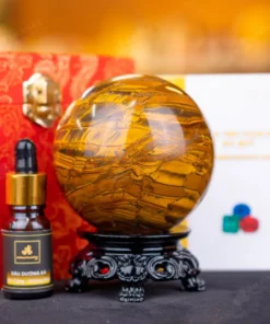 Quả Cầu Phong Thủy Đá Mắt Hổ - 0,85kg - M2769085