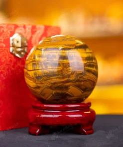 Quả Cầu Phong Thủy Đá Mắt Hổ - 0,85kg - M2769085