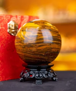 Quả Cầu Phong Thủy Đá Mắt Hổ - 0,93kg - M2769093