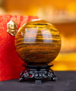 Quả Cầu Phong Thủy Đá Mắt Hổ - 0,93kg - M2769093