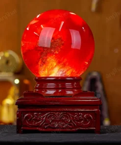 Quả Cầu Đá Núi Lửa Đỏ - 10,5kg - M0346105
