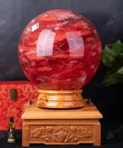 Quả Cầu Đá Núi Lửa Đỏ - 21,2 Kg - M0346212