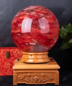 Quả Cầu Đá Núi Lửa Đỏ - 21,2 Kg - M0346212