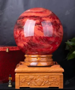 Quả Cầu Đá Núi Lửa Đỏ - 39,6 Kg - M0346396