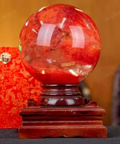 Quả Cầu Đá Núi Lửa Đỏ - 8,8kg - M034688