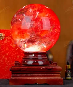 Quả Cầu Đá Núi Lửa Đỏ - 8,8kg - M034688