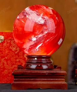 Quả Cầu Đá Núi Lửa Đỏ - 8,9kg - M034689