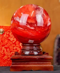 Quả Cầu Đá Núi Lửa Đỏ - 8,9kg - M034689