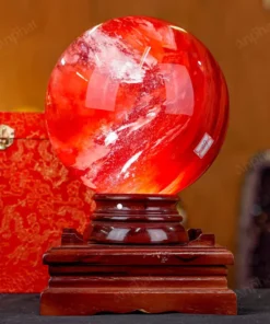 Quả Cầu Đá Núi Lửa Đỏ - 8,9kg - M034689