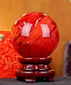 Quả Cầu Đá Núi Lửa Đỏ - 9,2kg - M034692