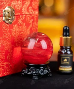 Quả Cầu Đá Núi Lửa Đỏ - 0,17kg - M2157017