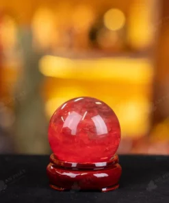 Quả Cầu Đá Núi Lửa Đỏ - 0,17kg - M2157017