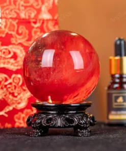 Quả Cầu Đá Núi Lửa Đỏ - 0,31kg - M2157031