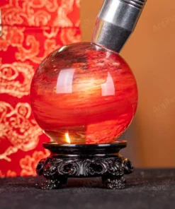 Quả Cầu Đá Núi Lửa Đỏ - 0,31kg - M2157031