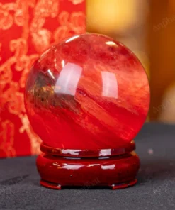 Quả Cầu Đá Núi Lửa Đỏ - 0,32kg - M2157032