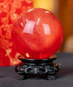 Quả Cầu Đá Núi Lửa Đỏ - 0,32kg - M2157032