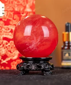 Quả Cầu Đá Núi Lửa Đỏ - 0,35kg - M2157035