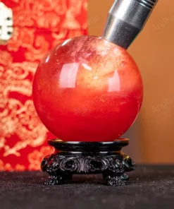 Quả Cầu Đá Núi Lửa Đỏ - 0,35kg - M2157035