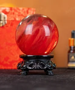 Quả Cầu Đá Núi Lửa Đỏ - 0,51kg - M2157051