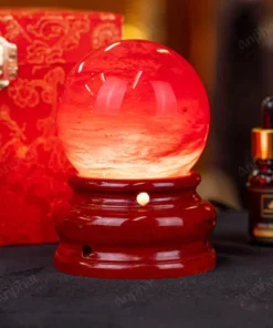 Quả Cầu Đá Núi Lửa Đỏ - 0,52kg - M2157052