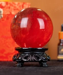 Quả Cầu Đá Núi Lửa Đỏ - 0,521kg - M21570521