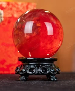 Quả Cầu Đá Núi Lửa Đỏ - 0,521kg - M21570521