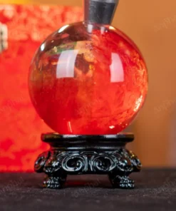 Quả Cầu Đá Núi Lửa Đỏ - 0,521kg - M21570521