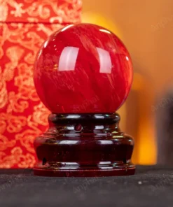 Quả Cầu Đá Núi Lửa Đỏ - 0,57kg - M2157057