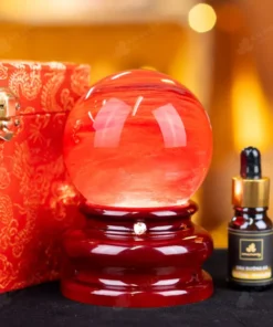 Quả Cầu Đá Núi Lửa Đỏ - 0,62kg - M2157062