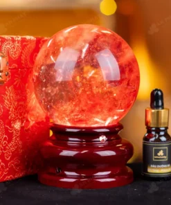 Quả Cầu Đá Núi Lửa Đỏ - 0,94kg - M2157094