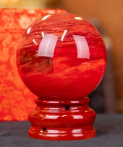 Quả Cầu Đá Núi Lửa Đỏ - 1,5kg - M215715