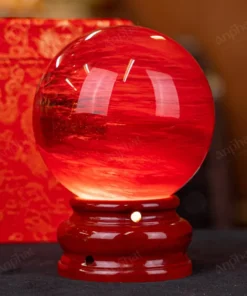 Quả Cầu Đá Núi Lửa Đỏ - 1,5kg - M215715