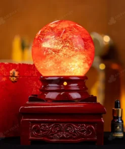 Quả Cầu Đá Núi Lửa Đỏ - 2,2kg - M2157221