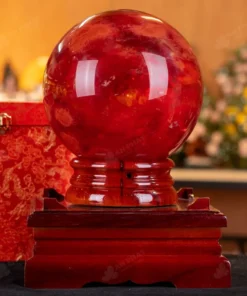 Quả Cầu Đá Núi Lửa Đỏ - 9kg - M215790