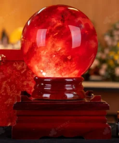 Quả Cầu Đá Núi Lửa Đỏ - 9kg - M215790