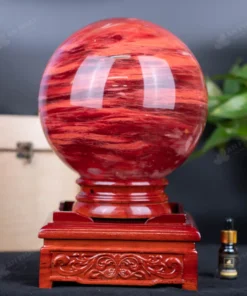 Quả Cầu Đá Núi Lửa Đỏ - 12,1Kg - M0346121