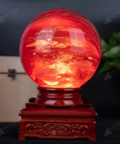 Quả Cầu Đá Núi Lửa Đỏ - 12,1Kg - M0346121