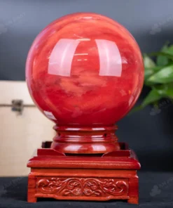 Quả Cầu Đá Núi Lửa Đỏ - 12,1Kg - M0346121
