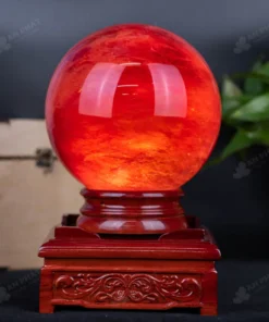 Quả Cầu Đá Núi Lửa Đỏ - 9,0Kg - M034697