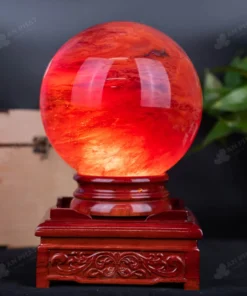 Quả Cầu Đá Núi Lửa Đỏ - 9,0Kg - M034697