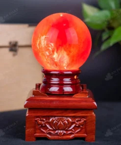 Quả Cầu Đá Núi Lửa Đỏ - 1,67 Kg - M2157167