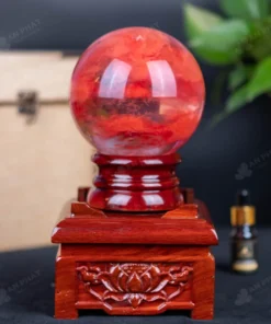 Quả Cầu Đá Núi Lửa Đỏ - 1,67 Kg - M2157167