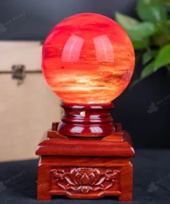 Quả Cầu Đá Núi Lửa Đỏ - 2,54 Kg - M21572541