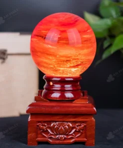 Quả Cầu Đá Núi Lửa Đỏ - 2,54 Kg - M21572542